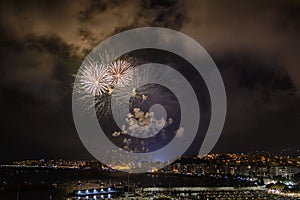 BLANES FIREWORKS FESTIVAL, SPAIN  The internationally recognised fireworks competition photo